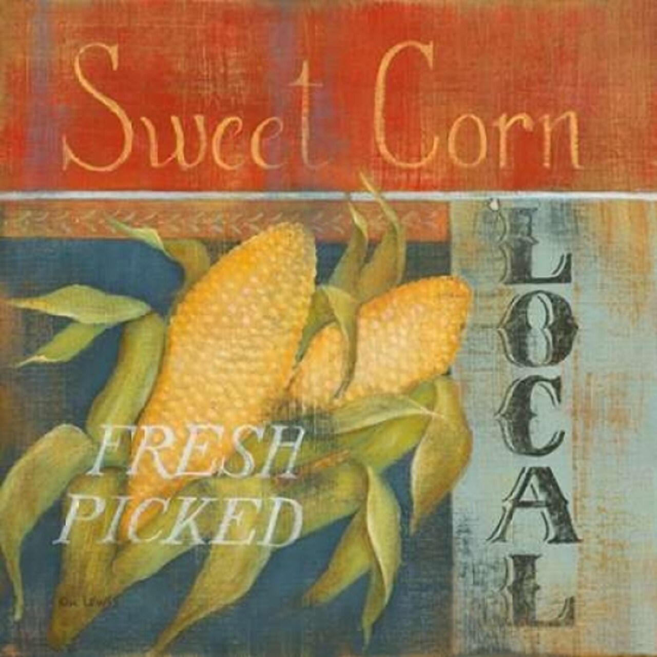 Sweet Corn Poster Print by Kim Lewis - Item # VARPDXKL2219